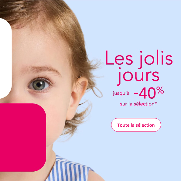 Jolis Jours : jusqu'à -40% sur la sélection* du 15 au 26 avril 2026