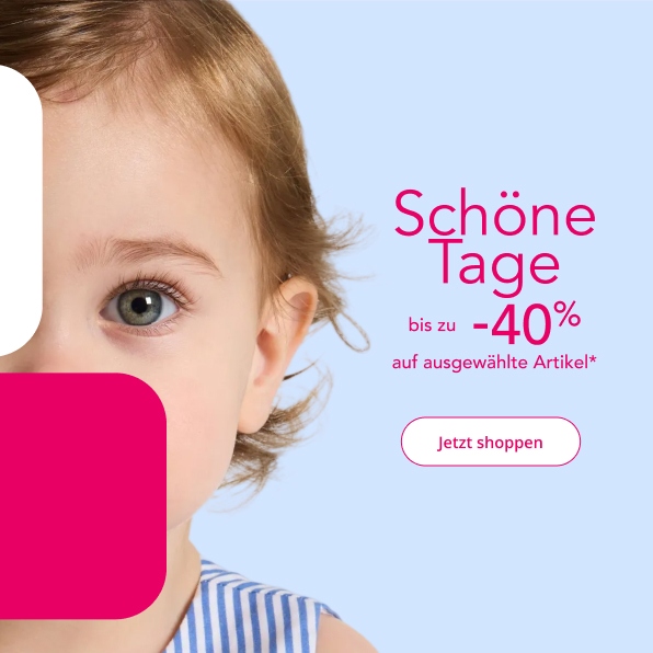 Schöne Tage: bis zu -40% auf eine Auswahl* vom 15. bis 26. April 2026